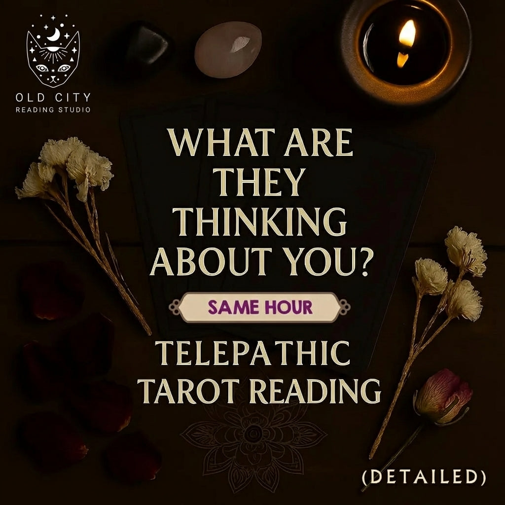 Telepathic Tarot Reading – Reveal Thoughts & Feelings, Honest Insight