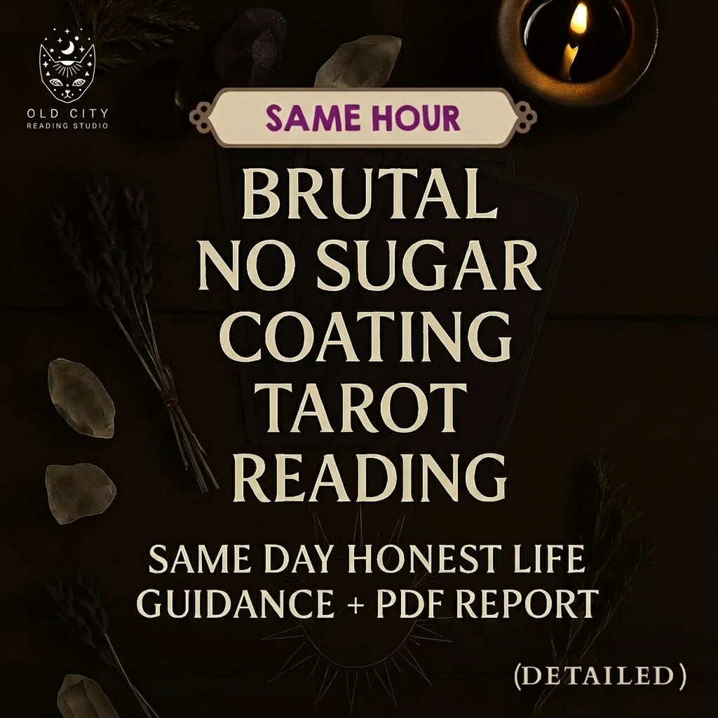 Brutal Tarot Reading: Honest Clairvoyant Insight