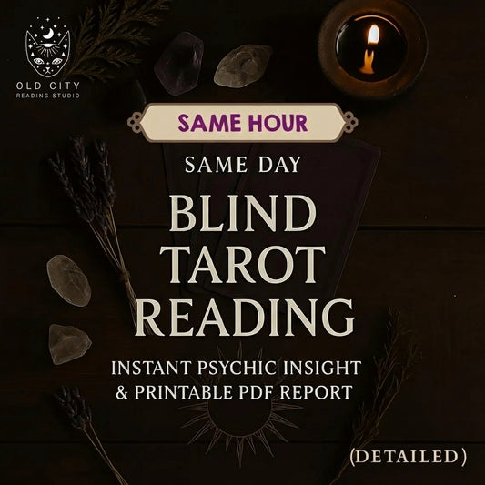 Blind Tarot Reading, Honest Psychic Reading, Accurate Love Readings, No Questions Needed
