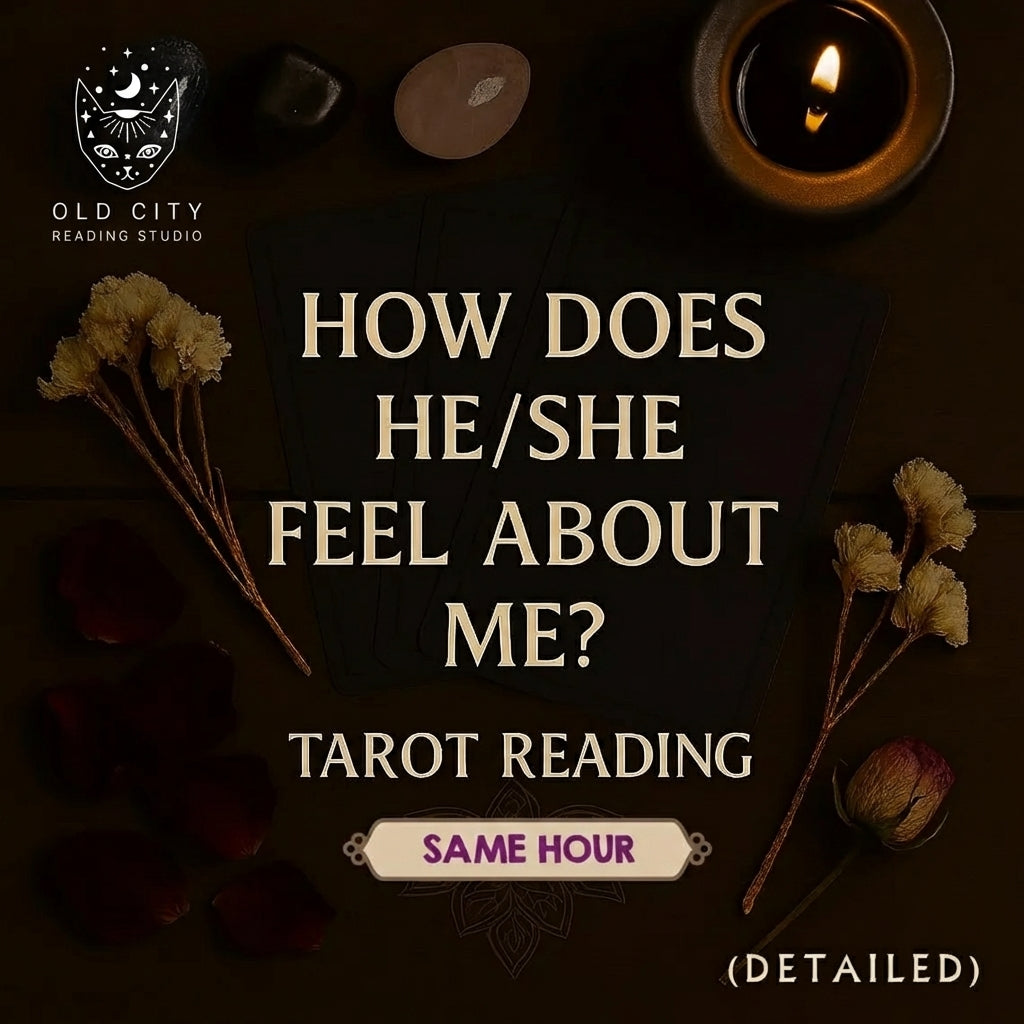 Psychic Love Tarot Reading: His Feelings & Thoughts