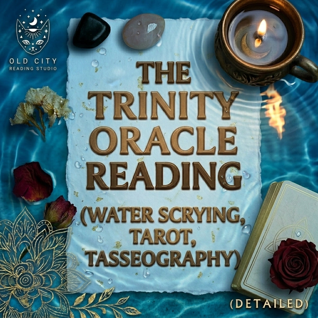 The Trinity Oracle (Water Scrying, Tarot, Tasseography)